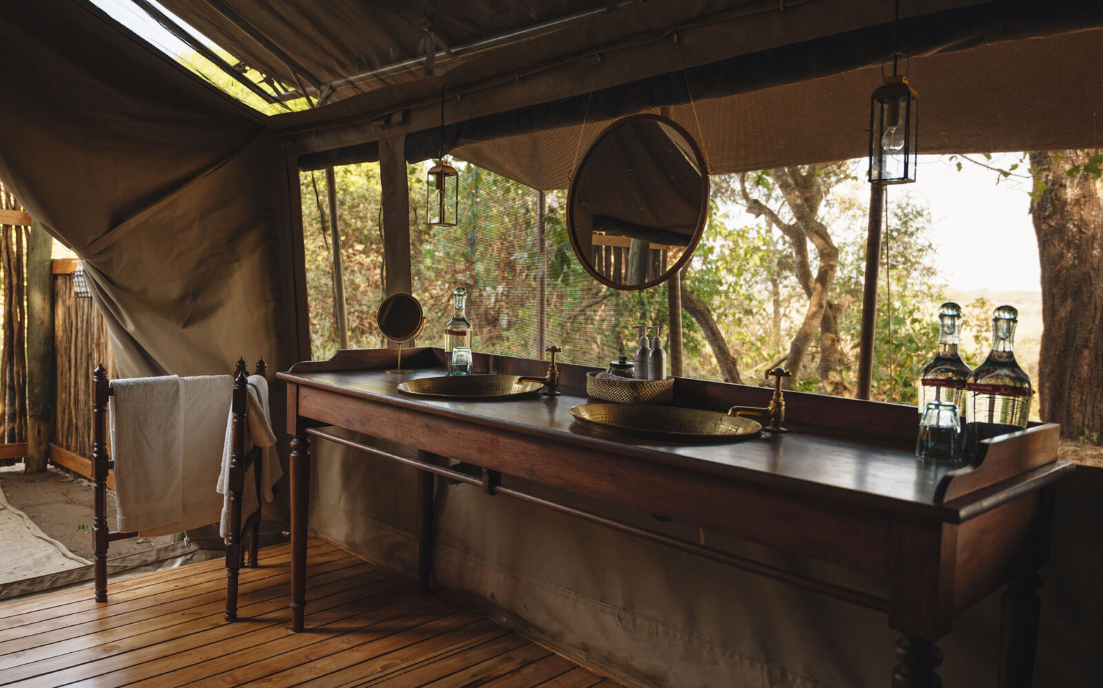 Chada katavi bush bathroom