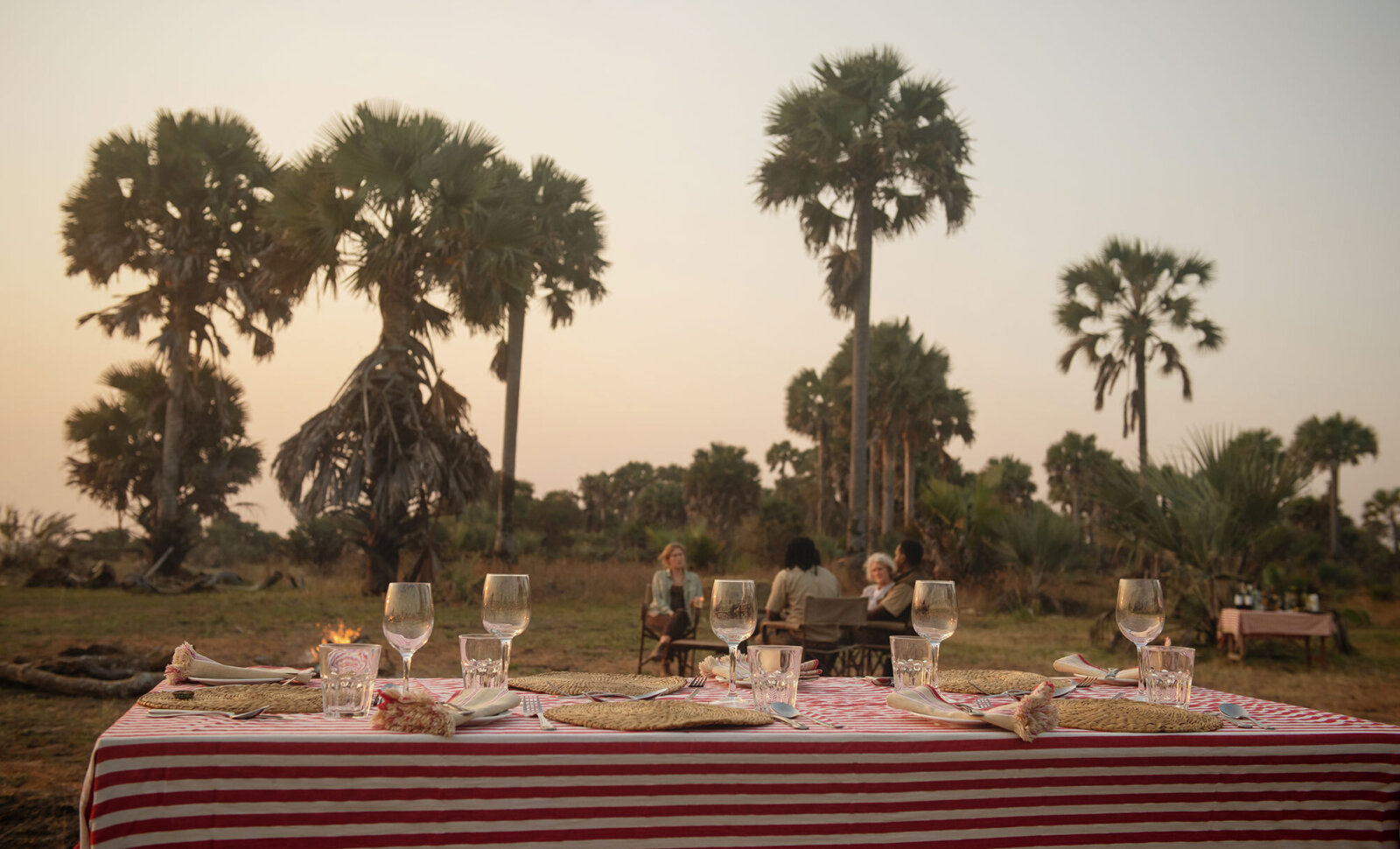 Chada Katavi, bush safari adventure supper outdoors